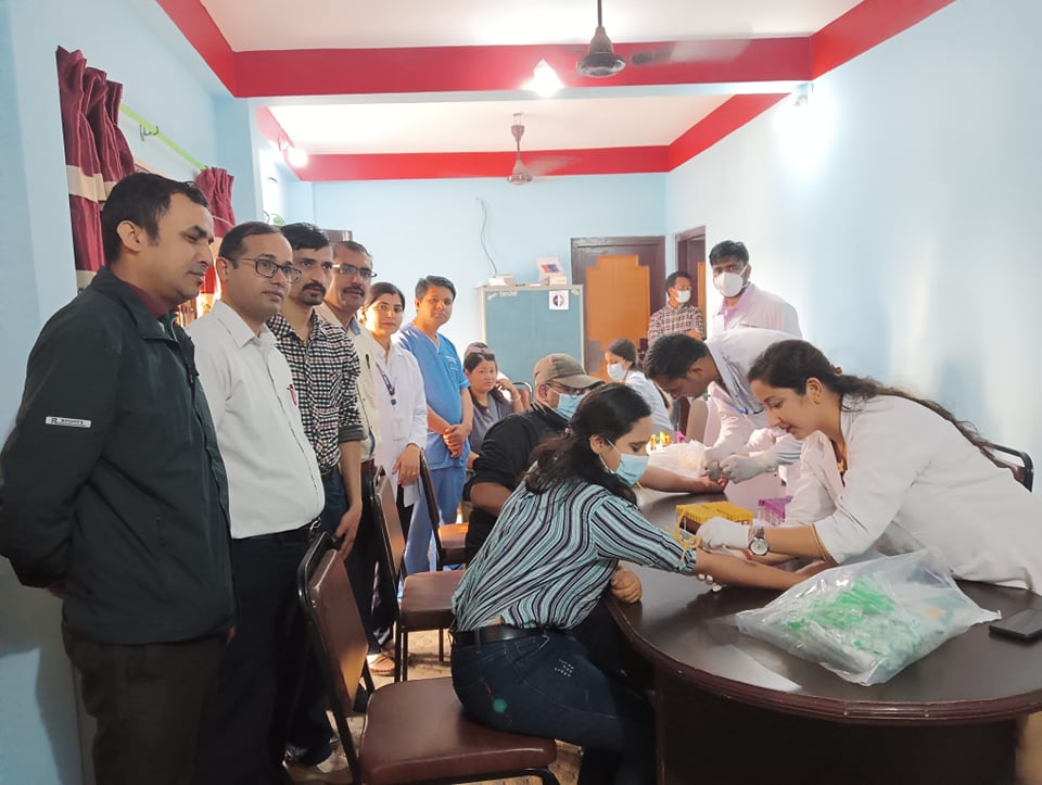नेपाल पत्रकार महासंघको स्थापना दिवसमा निशुल्क उपचार