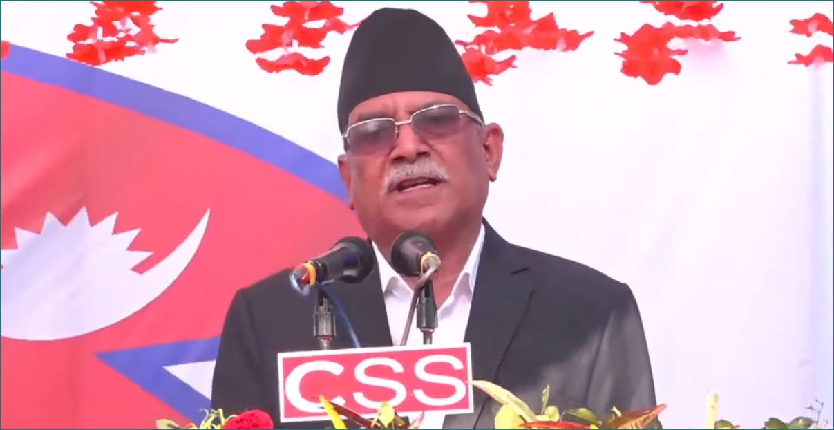 हारेको प्रचण्ड र माधब हैन केपी ओली हो : प्रचण्ड