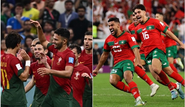 विश्वकप फुटबल : पोर्चुगल र मोरक्को क्वार्टरफाइनलमा