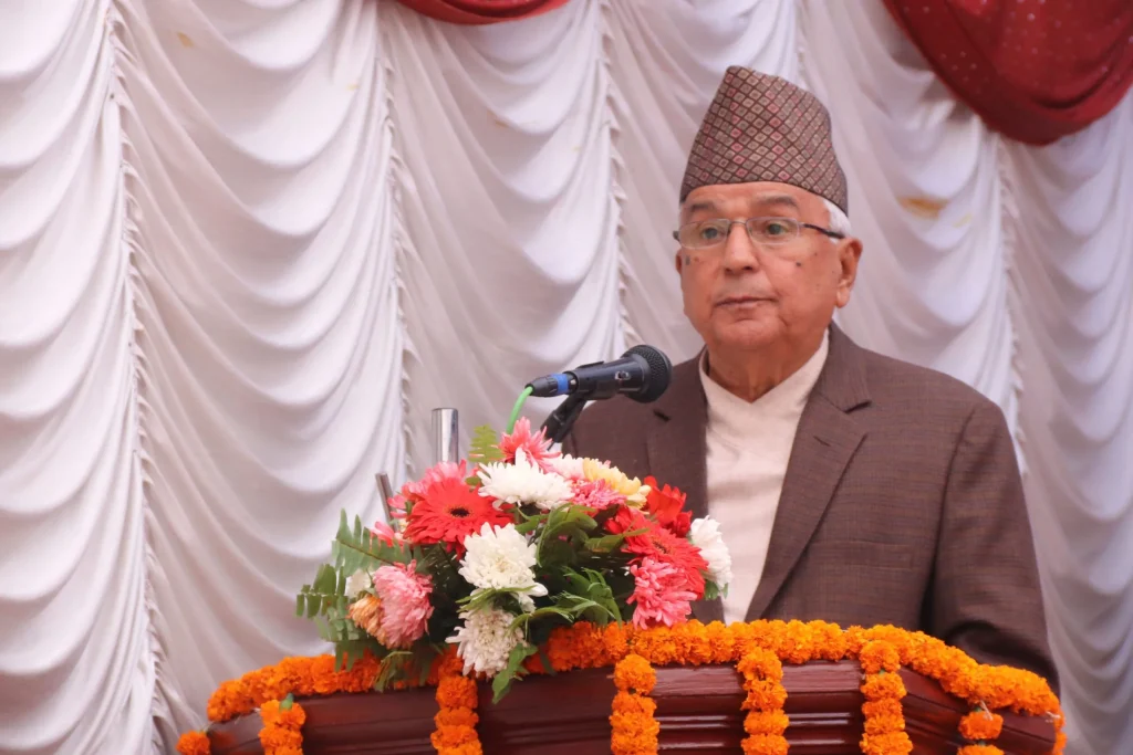 संविधानको पूर्ण पालना र जबाफदेही प्रशासन आजको आवश्यकता : राष्ट्रपति पौडेल