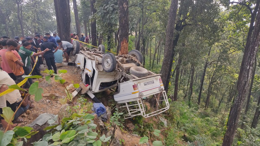 कास्कीमा असोजमा ५९ सवारी दुर्घटना, ११ जनाको मृत्यु