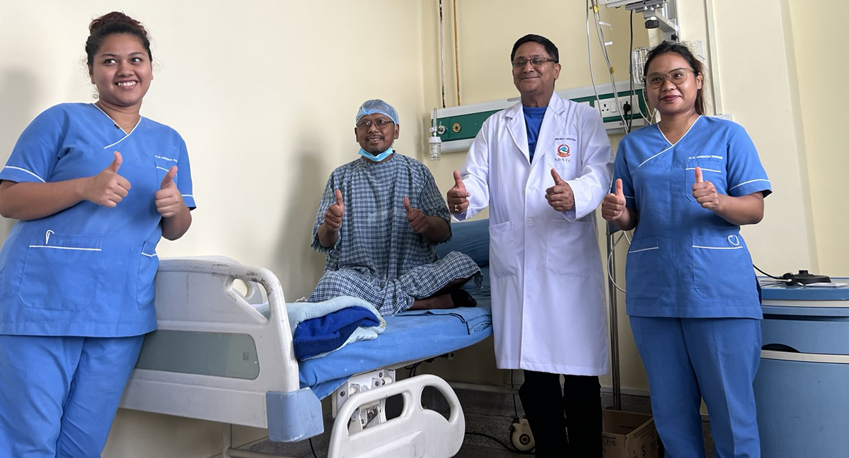 नेपालमा एकै व्यक्तिमा तेस्रोपटक मिर्गौला प्रत्यारोपण