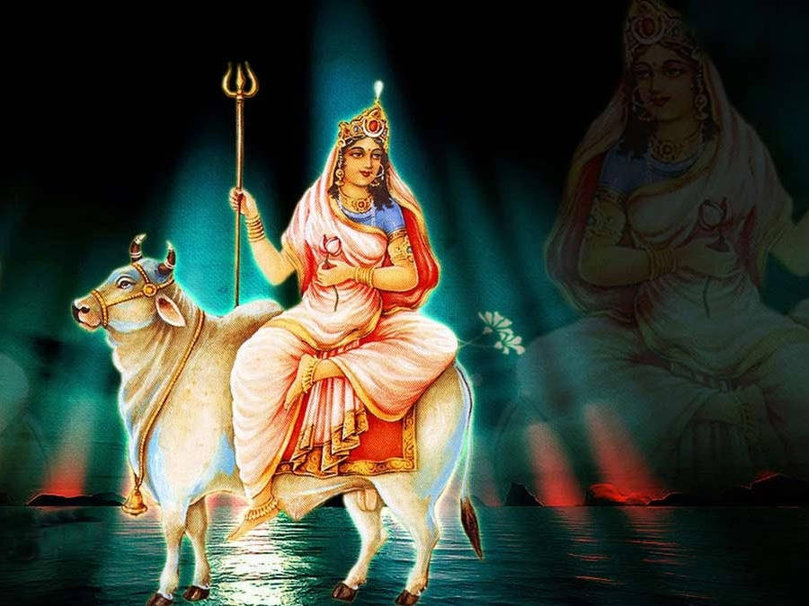 नवरात्रको पहिलो दिन: माता शैलपुत्रीको पूजा गरिँदै (पूजाविधिसहित)