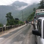 मुग्लिन–नारायणगढ सडक पूर्णरूपमा बन्द