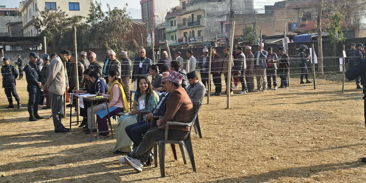 सातै प्रदेशमा राष्ट्रिय सभाको निर्वाचनका लागि मतदान जारी
