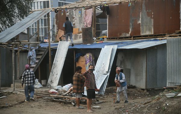 विस्थापित सुकुम्वासीलाई शनिबार र आइतबार सरकारले खानाको व्यवस्था गर्ने