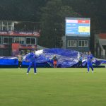 वर्षाका कारण रोकियो यूएईविरुद्धको खेल