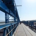 महाकालीमा जलस्तर घटेपछि बनबासा पुलमा यातायात सञ्चालन