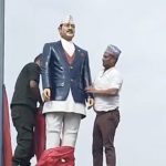नेपालगन्जमा २० वर्षपछि पुनः स्थापना भयो पूर्वराजा वीरेन्द्रको सालिक